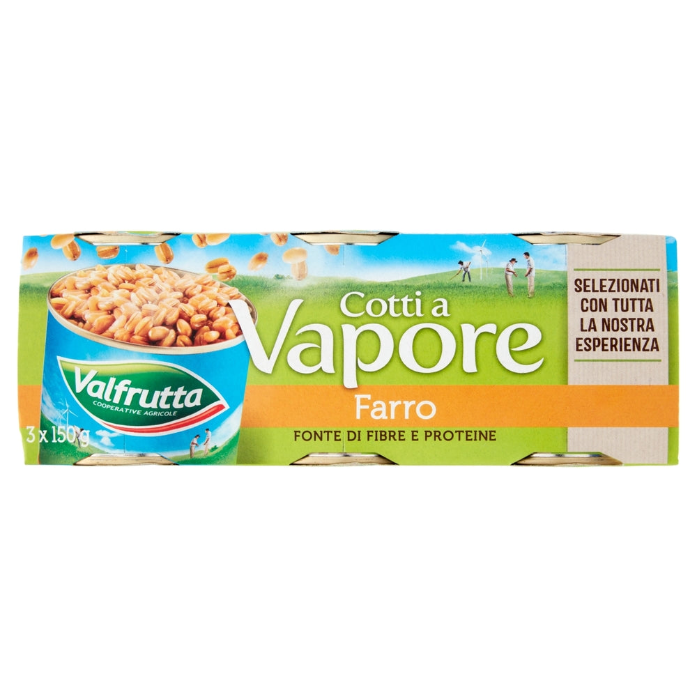 Farro Cotto a Vapore Valfrutta