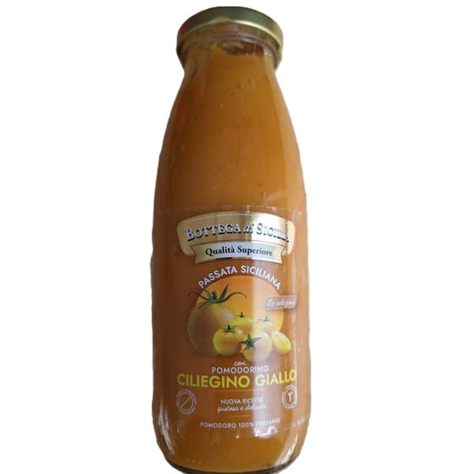 PASSATA SICILIANA con pomodorino ciliegino giallo