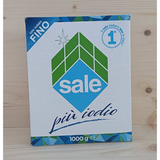 SICILIAANS GEJODEERD FIJN ZOUT _  1 KG Italkali