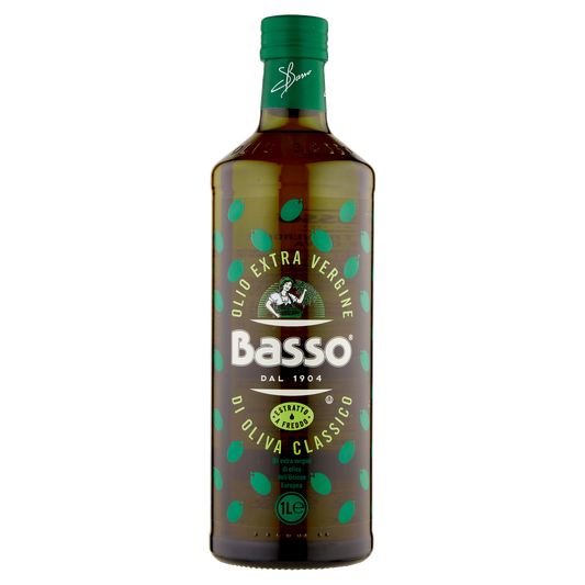 BASSO OLIO EXTRAVERGINE OLIVA 1 LT