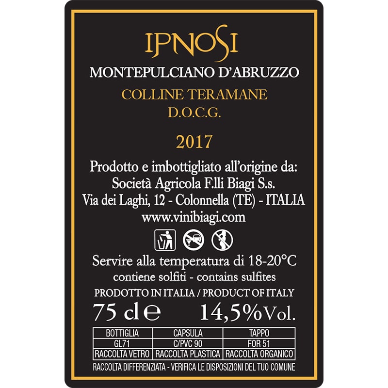 Ipnosi 75cl